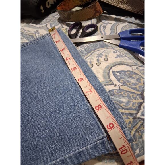 Madden NYC Women’s Size Small Skater Cargo Jeans 29" Inseam Wide Leg Grungecore - Picture 6 of 10